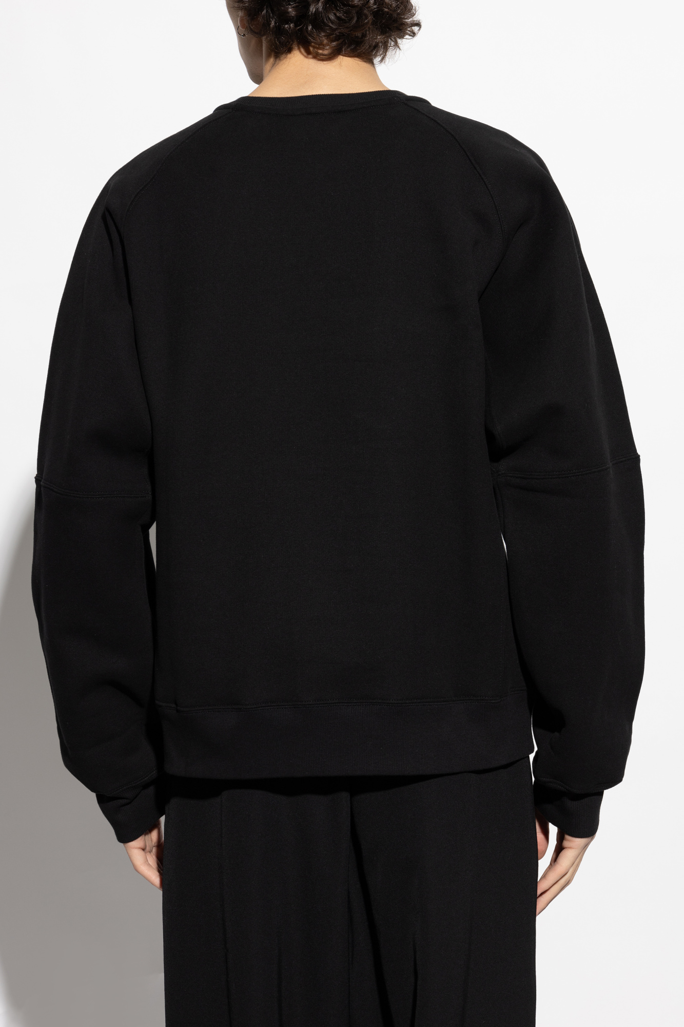 スウェット・トレーナー Saint Laurent SWEATSHIRTS (799172Y37WH 1000) 関税込み】Saint Laurent jersey oversized sweatshirt (Saint